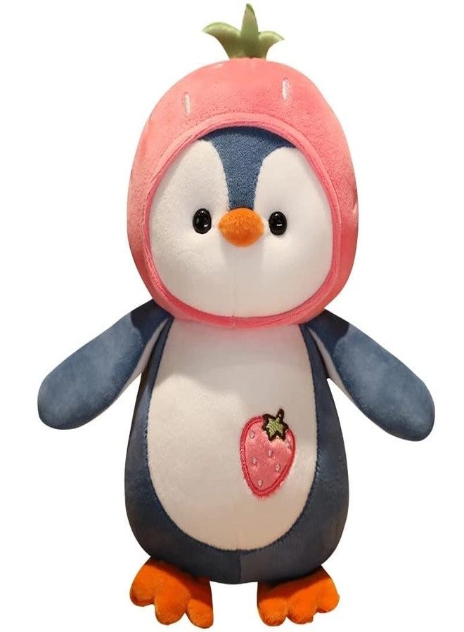 CHIRKUT Trendy Soft Stuffed Cartoon Toys for Kids | Birthday Gift for Baby Boys/Girls (Pink Penguin 12) - Image 1